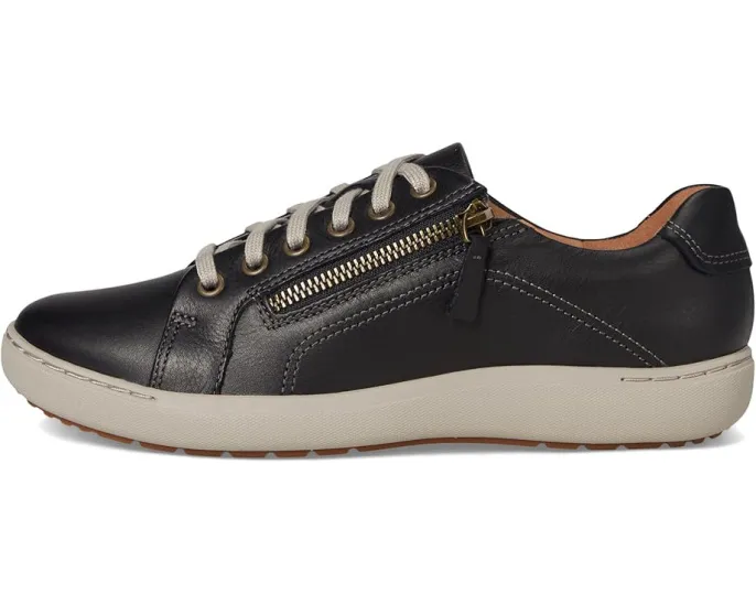 Кроссовки Clarks Nalle Lace с кожаным верхом и боковой молнией