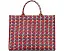 Сумка тоут Ella Circular Knit с круговой вязкой и клетчатым принтом от Tory Burch