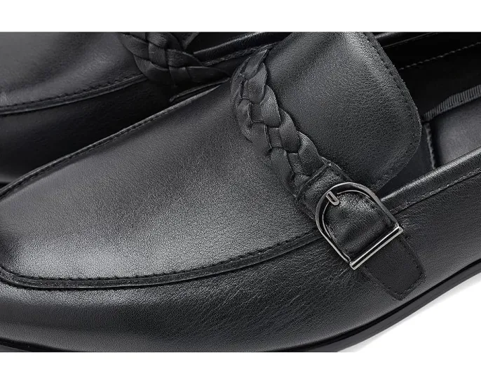 Лоферы Steve Madden Chauncey из кожи с плетеным ремешком