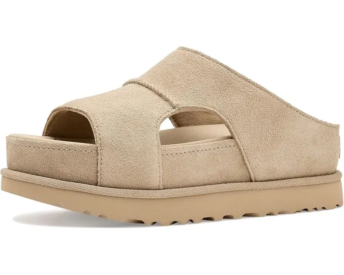 Сандалии UGG Goldenstar Hi Cutout Slide с боковыми вырезами и стелькой из пены