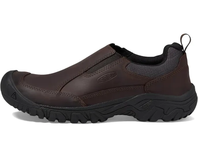 Кеды KEEN Targhee III Slip-On на шнуровке коричневые