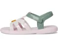 Детские сандалии Mini Melissa Hip Bloomy с цветочным декором и липучкой