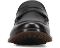 Мокасины Tyler Flex Penny из премиальной кожи с круглым носком и квадратным каблуком