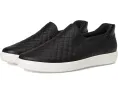 Мокасины ECCO Soft 7 Quilted Easy Slip-On с эластичной застежкой и стеганым верхом