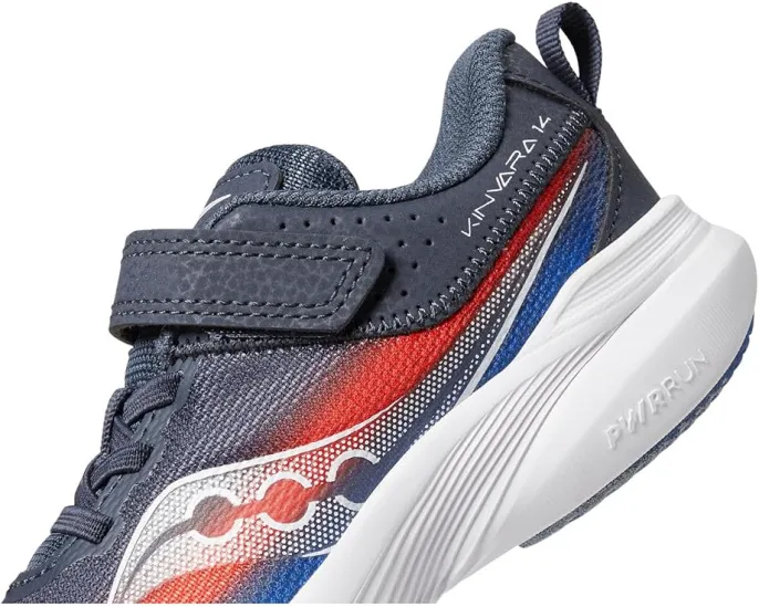 Детские кроссовки Saucony Kinvara 14 A/C с амортизацией PWRRUN и застежкой на липучке
