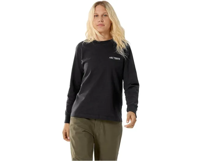 Футболка Arc'teryx Kragg Cotton Bird с длинным рукавом из плотного хлопка