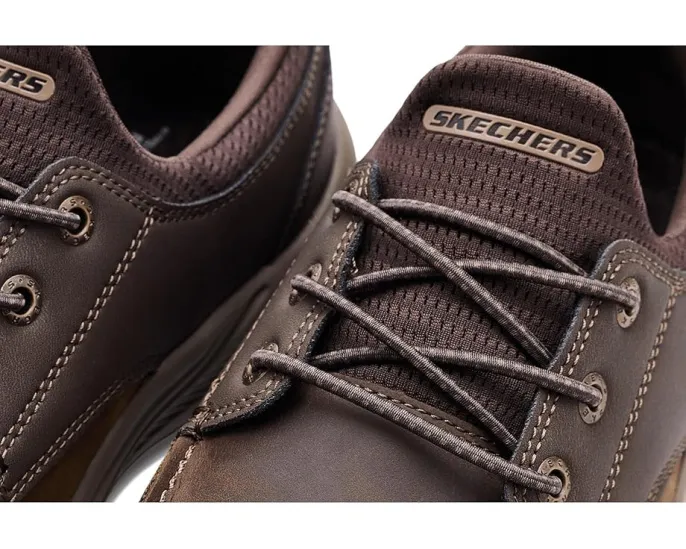 SKECHERS Meroe Ollie мужские слипоны из кожи с памятью формы