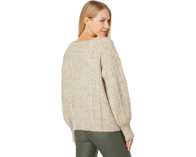 Свитер Hatley Cable Knit Pullover с ажурным узором и резинками