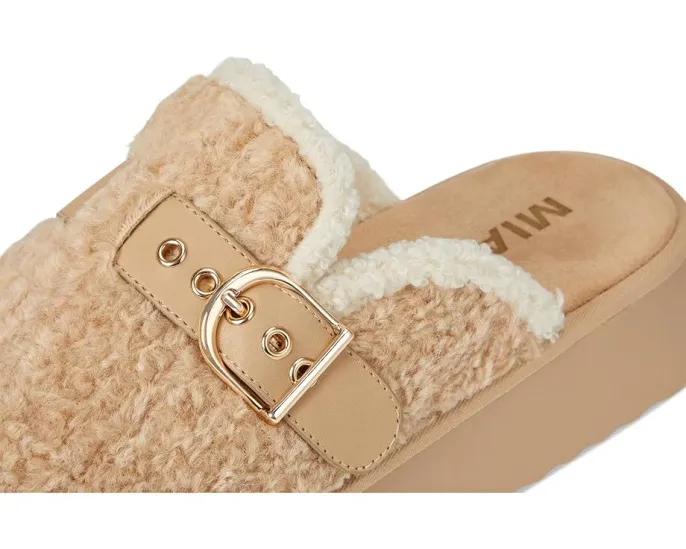 Мюли Sugary-S на платформе из искусственного меха с пряжкой от MIA