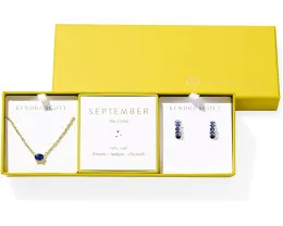 Kendra Scott Подарочный набор Cailin с цепочкой и серьгами-полуобручами