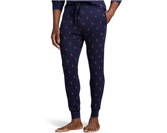 Polo Ralph Lauren джоггеры с вафельным принтом и камуфляжным рисунком