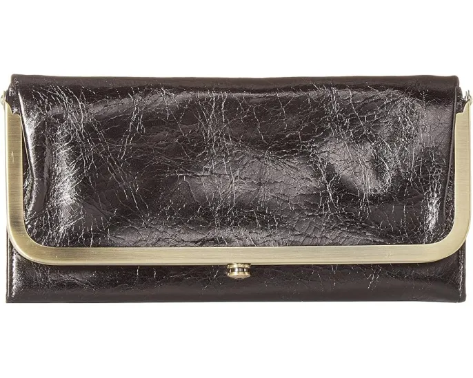 Кожаный клатч HOBO Rachel с магнитной застежкой и карманами