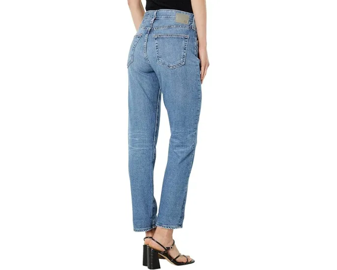 Джинсы AG Jeans Ex Boyfriend Slouchy Slim с эффектом поношенности и заниженной посадкой