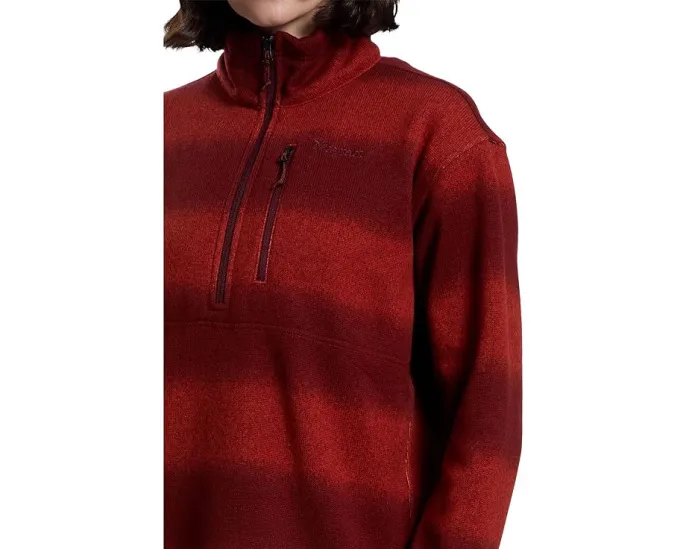 Толстовка Marmot Heavyweight Drop Line Printed с полузастежкой и принтом