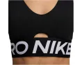 Nike Pro Indy спортивный бюстгальтер с глубоким вырезом и средней поддержкой