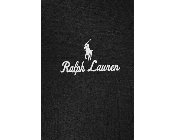 Толстовка Polo Ralph Lauren Logo Double-Knit Hoodie с логотипами и молнией