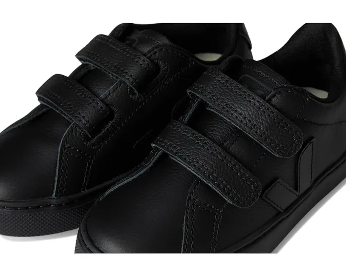Детские кроссовки VEJA Small Esplar с круглым носком и застежкой на липучках