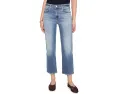 Джинсы Brinley Mid-Rise Straight Crop AG Jeans в расцветке 15 Years Bouquet