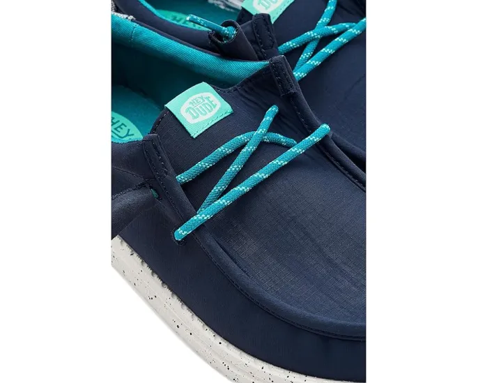 Hey Dude Kids Wally Mini Ripstop с верхом из рипстопа и технологией Flex & Fold