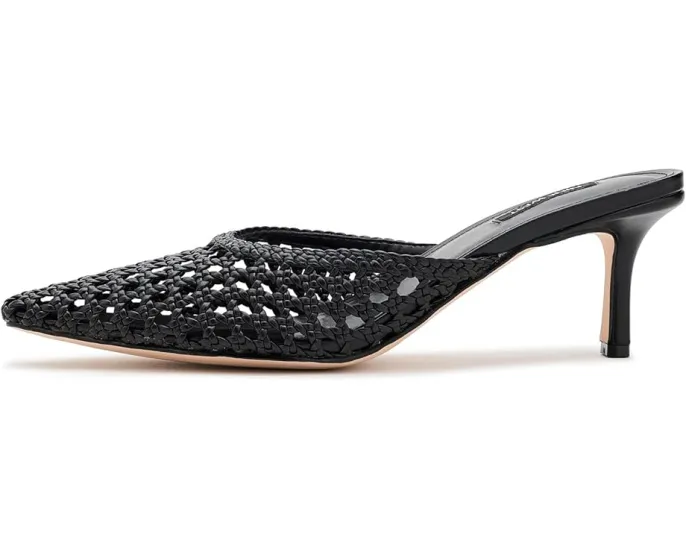 Туфли-мюли Camenlaw с плетеными деталями и квадратным носком Nine West