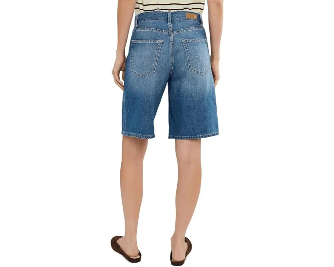 Шорты AG Jeans Thalia High-Rise Wide Leg из галактической ткани