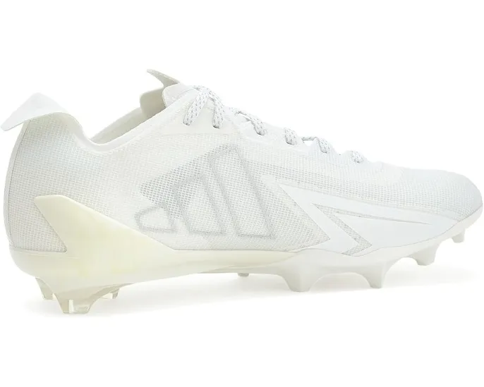 Бутсы Adidas Adizero Electric для американского футбола белые с золотым
