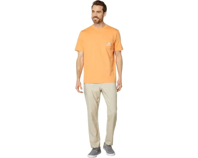 Брюки Tommy Bahama On Par Flat Front с зауженным кроем и молнией