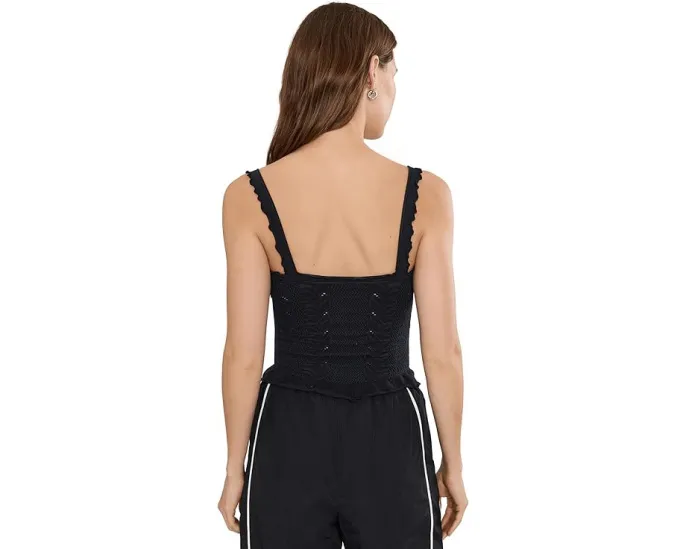 Топ Free People So Soft Frill с квадратным вырезом
