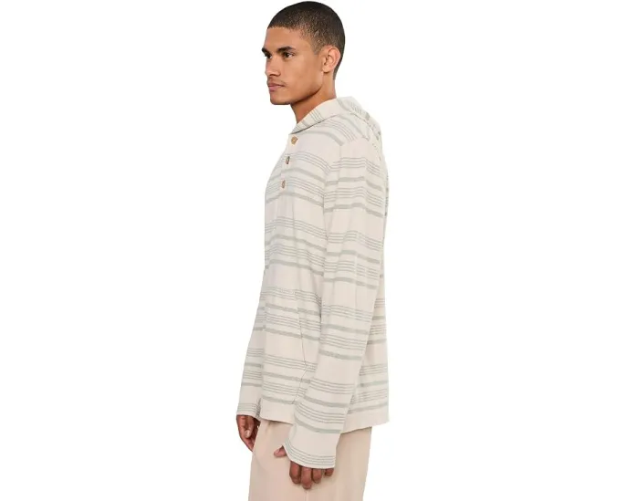 Faherty худи Oasis Hoodie с полоской Sage Creek