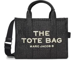 Сумка тоут Marc Jacobs The Woven Medium Tote Bag из ткани с плетеным узором