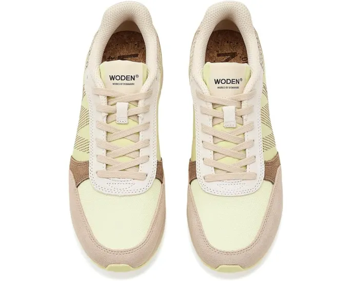 Кроссовки Ronja Tricolor Sneakers от WODEN на шнуровке