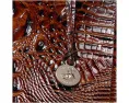 Сумка-сатчел Brahmin Melbourne Caroline из кожи с отделениями
