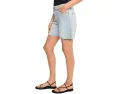 Джинсовые шорты Jenny High-Rise Short Basic Raw Hem от KUT from the Kloth с высокой посадкой