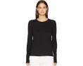 Футболка Essential Long Sleeve Jersey Crews от Vince с длинным рукавом