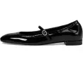 Балетки Stuart Weitzman Claris с круглым носком и стразами на ремешке