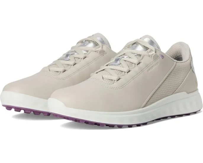 Водонепроницаемые гольф-ботинки ECCO S Casual Lace с металлическими акцентами и технологией X-TENSA