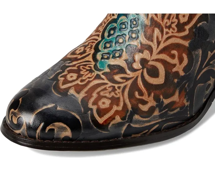 Ботильоны L'Artiste by Spring Step Cherish с тисненым цветочным узором и бархатной подкладкой