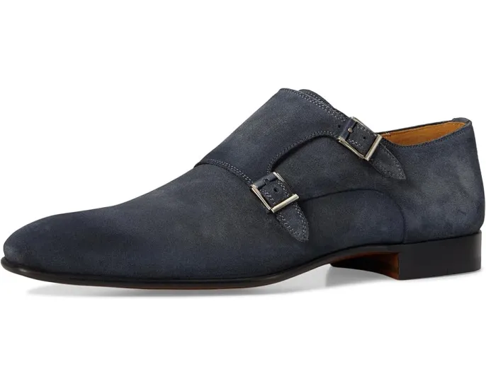 Magnanni 23037-00 туфли с двойной монашеской пряжкой и заостренным носком