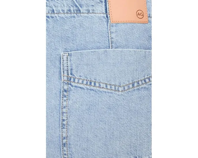 Шорты AG Jeans Analeigh с завышенной талией в стиле милитари Wine Garden