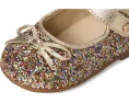 Балетки Naturino для девочек с блестками и ремешком на липучке