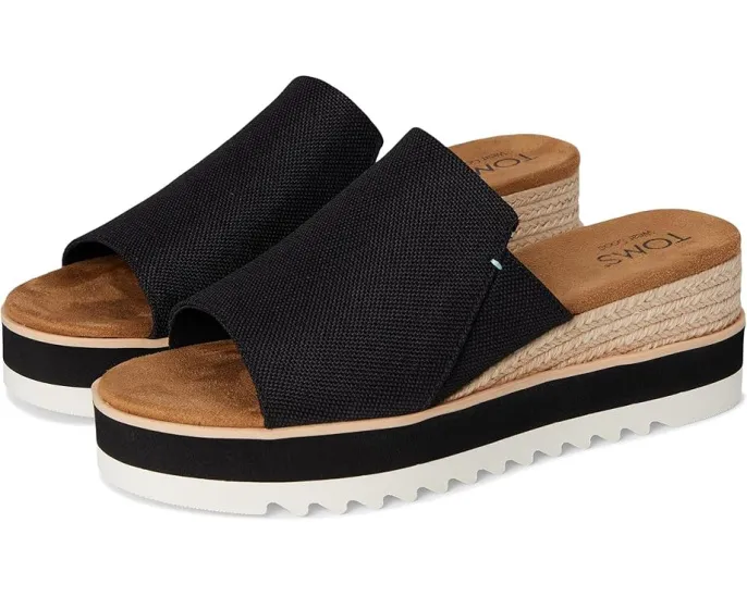 TOMS Diana мюли на платформе с гелевой стелькой