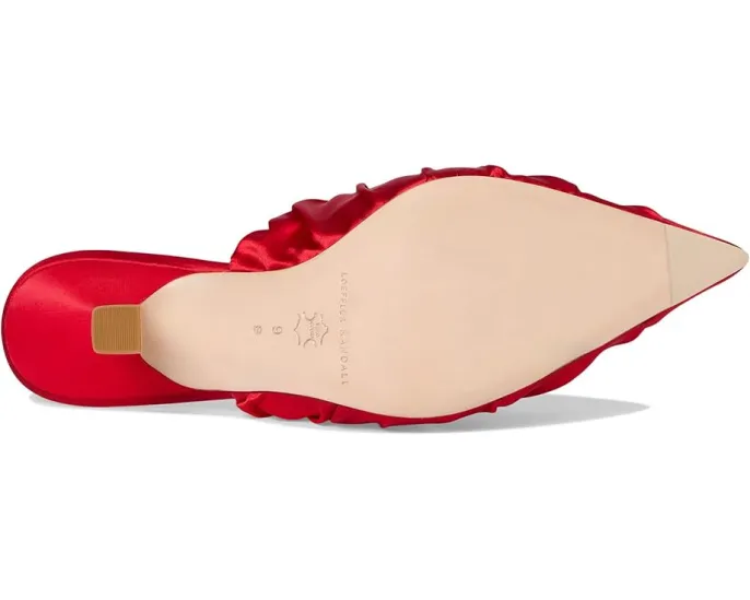 Мюли Loeffler Randall Inez на среднем каблуке с плиссированным верхом