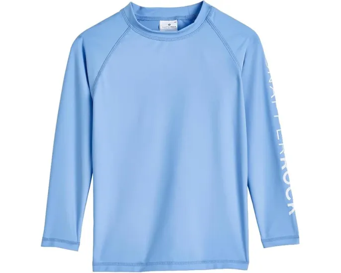 Футболка-рашгард Seaside Blue с длинными рукавами для защиты от солнца