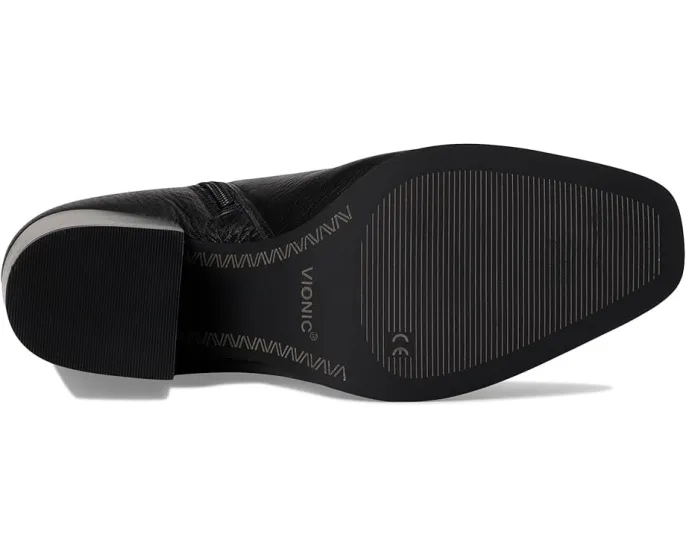 Ботильоны VIONIC Vynn на молнии с квадратным носком и каблуком