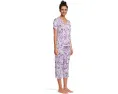 Двухкомпонентный комплект пижамы Karen Neuburger с капри и свободным кроем