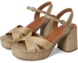 Сандалии Marrika Platform High Heel от Lucky Brand из денима с массивным каблуком и платформой