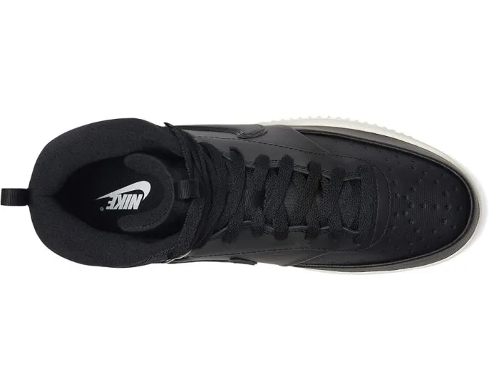 Кроссовки Nike Court Vision Mid с верхом из искусственной кожи и удобным воротником