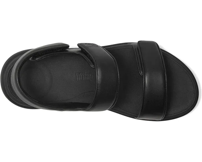 Сандалии FitFlop F-Mode Go Adjustable Flatform с регулируемыми ремешками и технологией Microwobbleboard