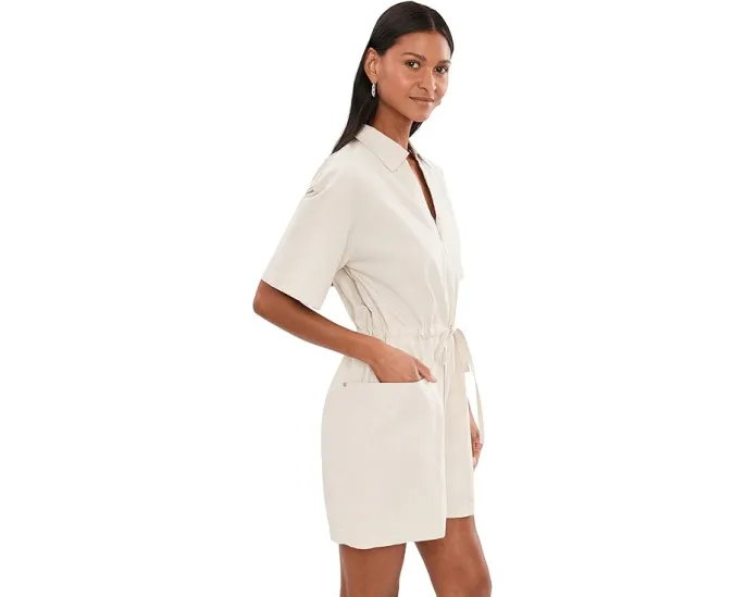 Barbour Kirby комбинезон из хлопка с молнией и карманами