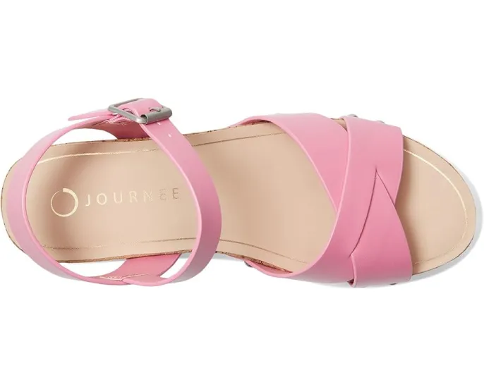 Босоножки Valentina на платформе с пробковой подошвой и стелькой Comfort Foam Journee Collection